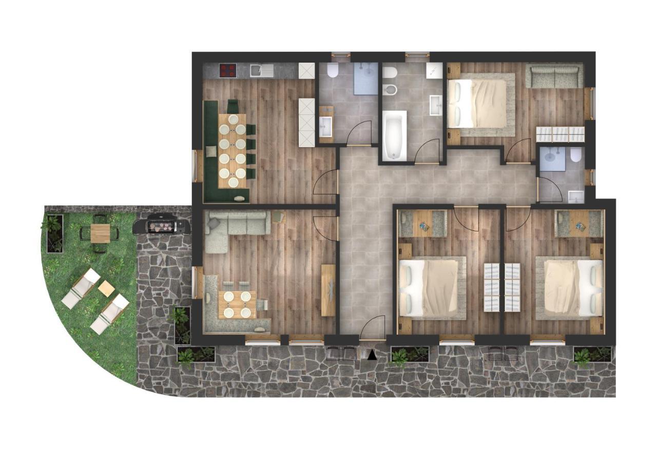 Apartments La Rives Santa Cristina Val Gardena المظهر الخارجي الصورة