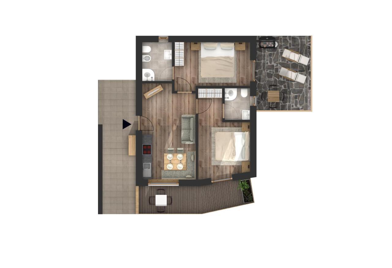 Apartments La Rives Santa Cristina Val Gardena المظهر الخارجي الصورة